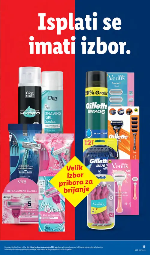 Lidl katalog — stranica 15 (vrijedi 14. 09. 2026.–20. 09. 2026.)