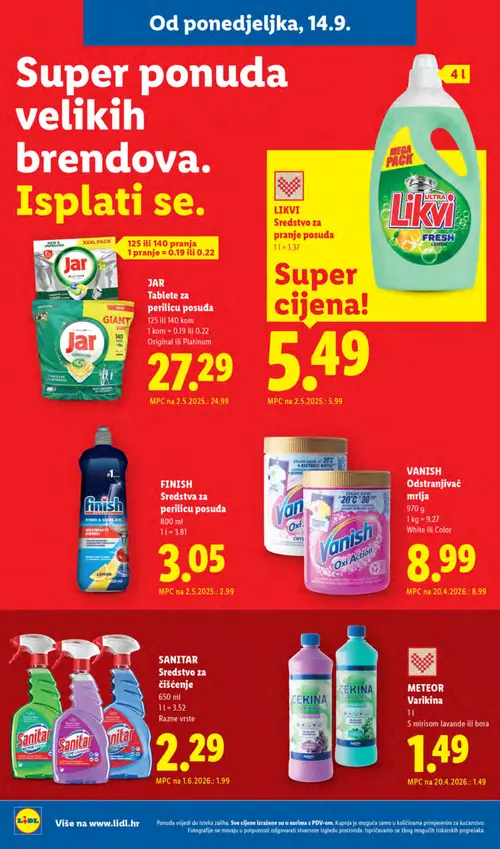 Lidl katalog — stranica 20 (vrijedi 14. 09. 2026.–20. 09. 2026.)