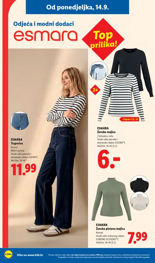 Lidl katalog — stranica 26 (vrijedi 14. 09. 2026.–20. 09. 2026.)