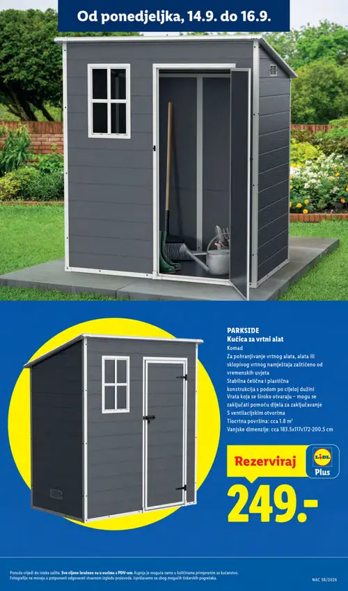 Lidl katalog — stranica 33 (vrijedi 14. 09. 2026.–20. 09. 2026.)