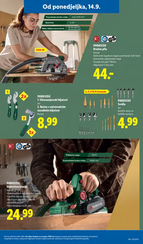 Lidl katalog — stranica 35 (vrijedi 14. 09. 2026.–20. 09. 2026.)