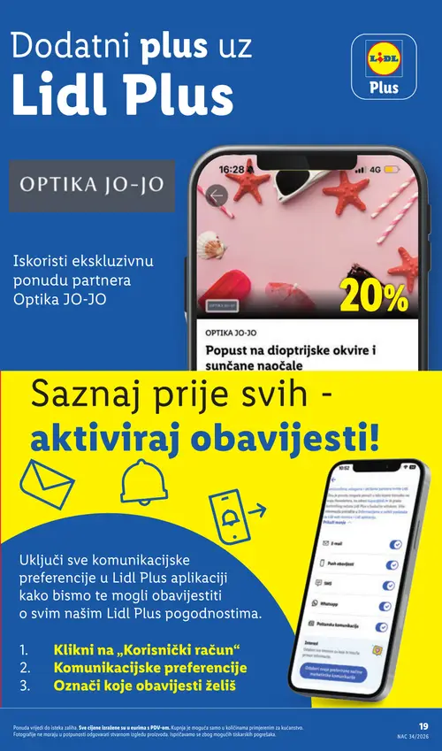 Lidl katalog — stranica 19 (vrijedi 17. 08. 2026.–23. 08. 2026.)