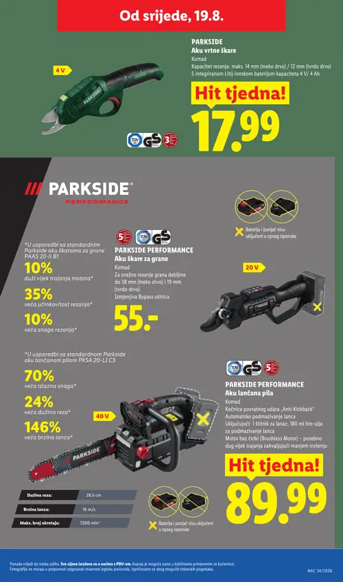 Lidl katalog — stranica 37 (vrijedi 17. 08. 2026.–23. 08. 2026.)