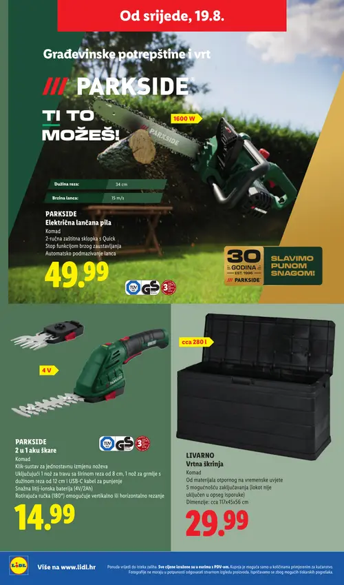 Lidl katalog — stranica 40 (vrijedi 17. 08. 2026.–23. 08. 2026.)