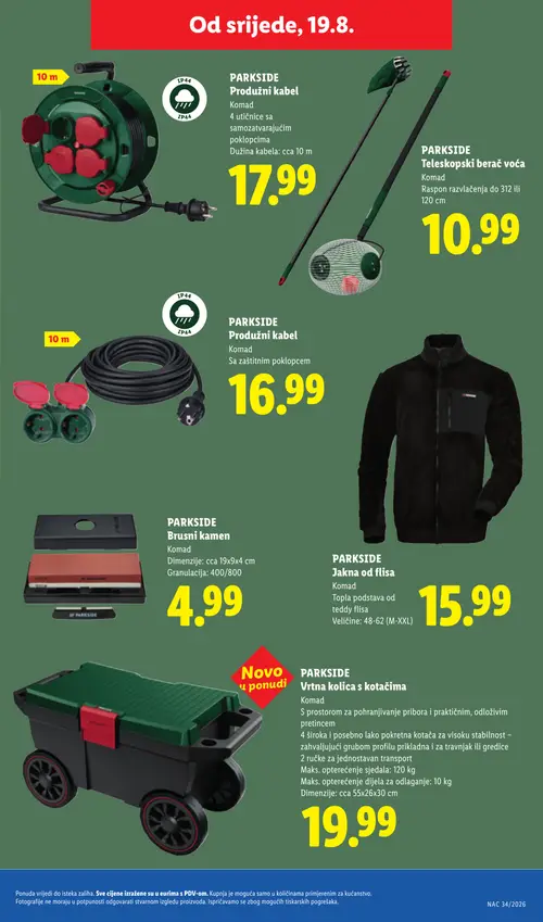Lidl katalog — stranica 43 (vrijedi 17. 08. 2026.–23. 08. 2026.)