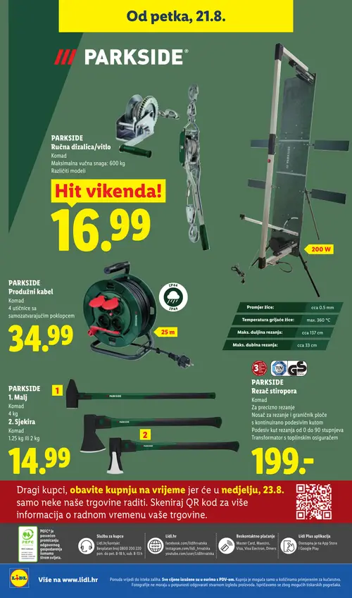 Lidl katalog — stranica 66 (vrijedi 17. 08. 2026.–23. 08. 2026.)