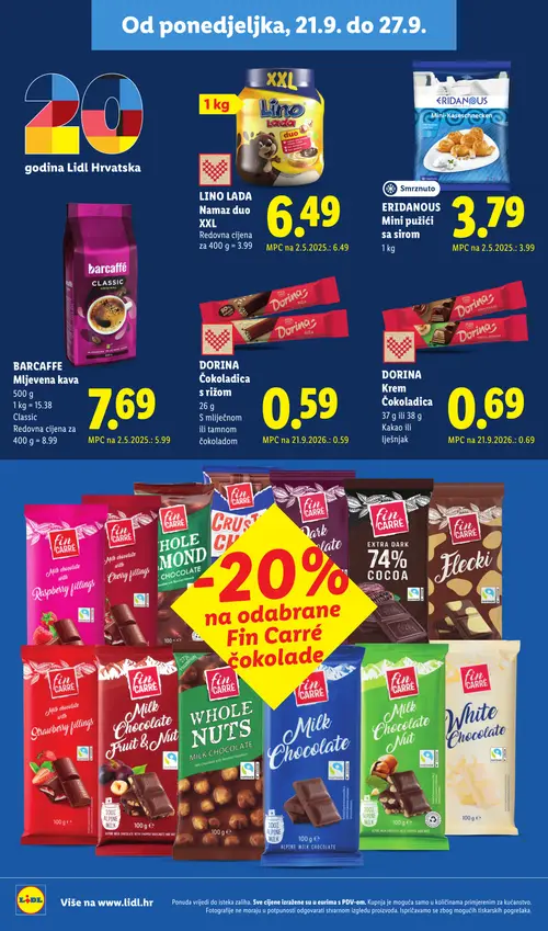 Lidl katalog — stranica 12: BARCAFFÉ Mljevena kava Classic (vrijedi 21. 09. 2026.–27. 09. 2026.)