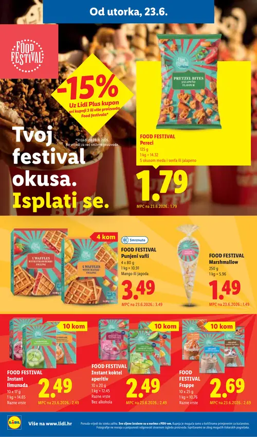 Lidl katalog — stranica 16 (vrijedi 23. 06. 2026.–28. 06. 2026.)