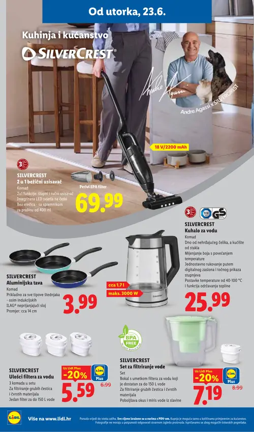 Lidl katalog — stranica 24: SILVERCREST SILVERCREST Ulošci filtera za vodu, SILVERCREST SILVERCREST Set za filtriranje vode (vrijedi 23. 06. 2026.–28. 06. 2026.)