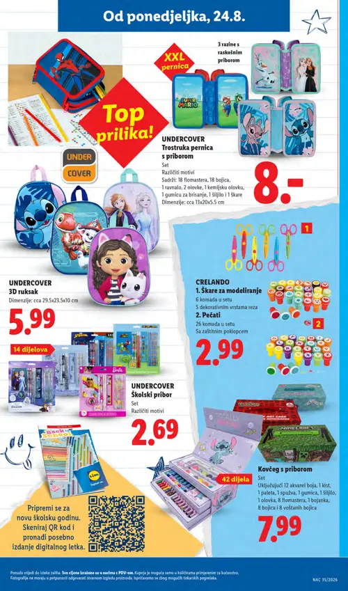 Lidl katalog — stranica 25 (vrijedi 24. 08. 2026.–30. 08. 2026.)