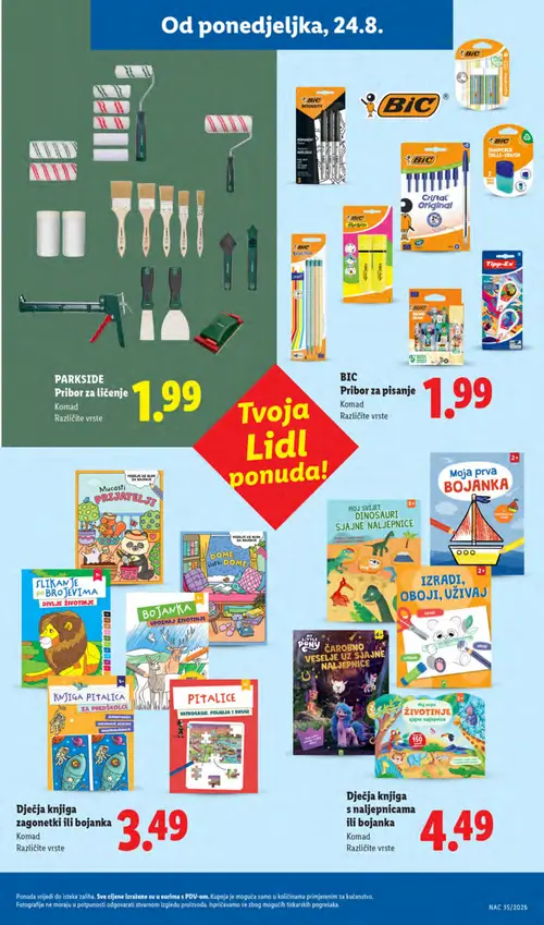 Lidl katalog — stranica 27 (vrijedi 24. 08. 2026.–30. 08. 2026.)