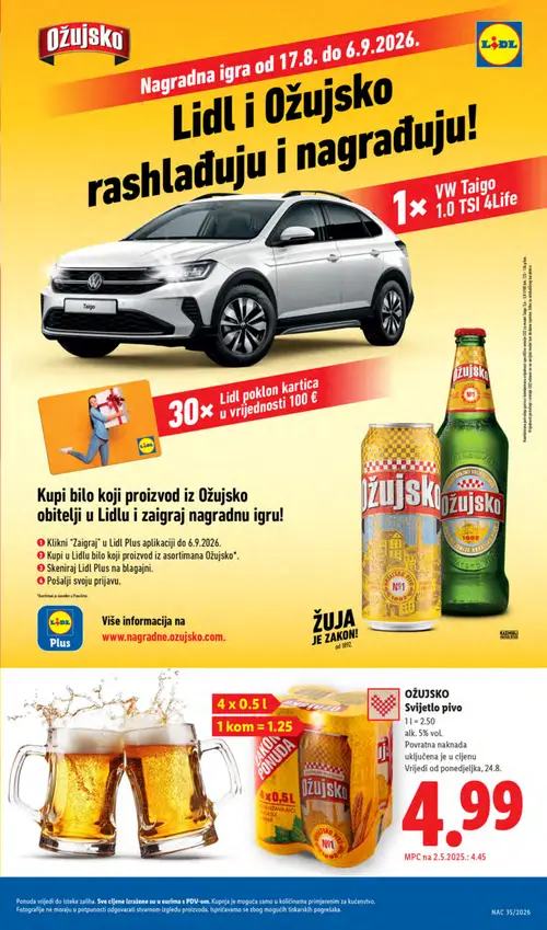 Lidl katalog — stranica 5 (vrijedi 24. 08. 2026.–30. 08. 2026.)
