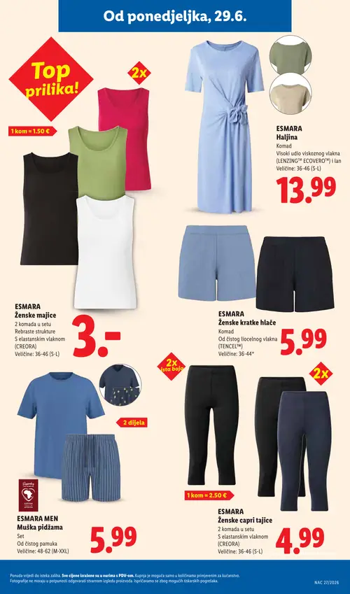 Lidl katalog — stranica 29 (vrijedi 29. 06. 2026.–05. 07. 2026.)