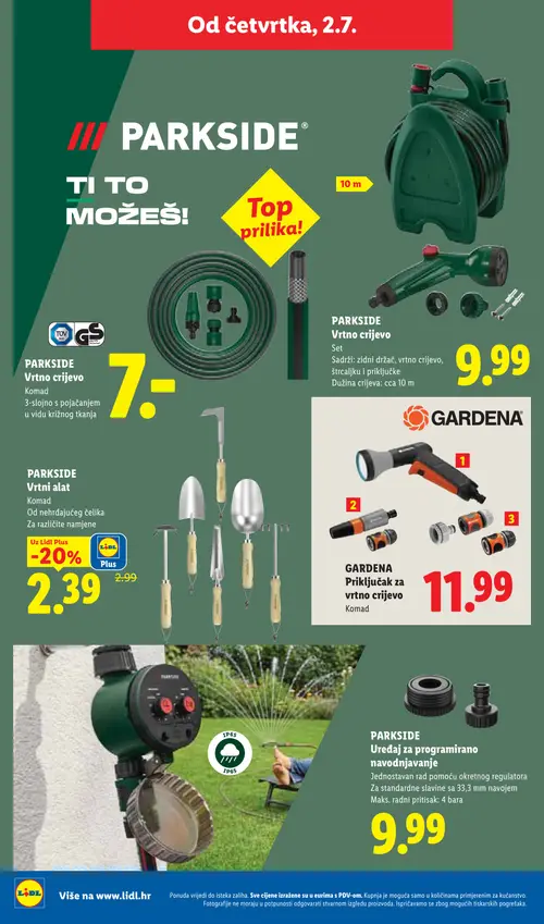 Lidl katalog — stranica 48: PARKSIDE PARKSIDE Vrtni alat (vrijedi 29. 06. 2026.–05. 07. 2026.)