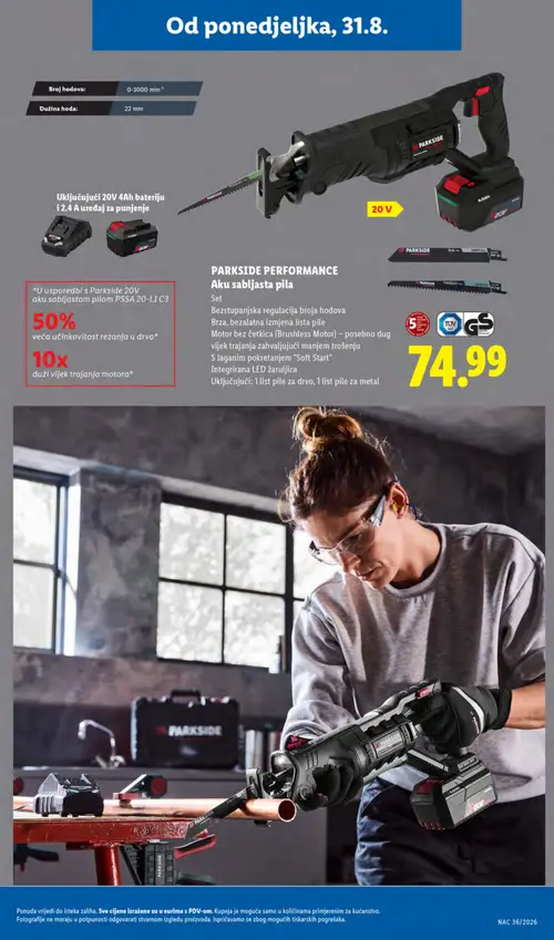 Lidl katalog — stranica 29 (vrijedi 31. 08. 2026.–06. 09. 2026.)