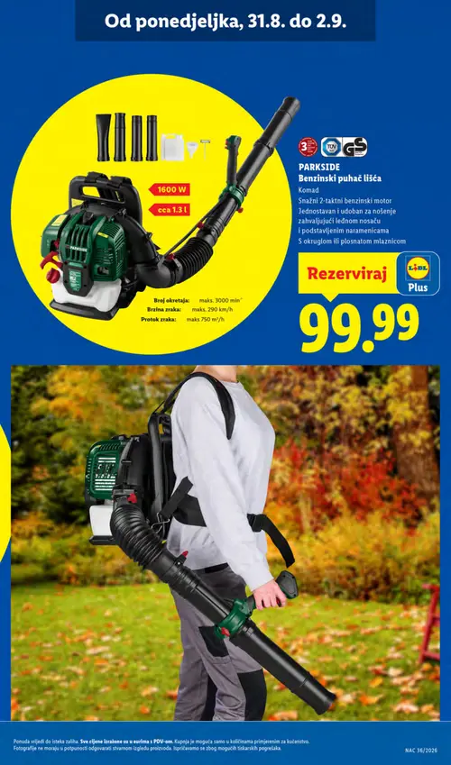 Lidl katalog — stranica 33 (vrijedi 31. 08. 2026.–06. 09. 2026.)