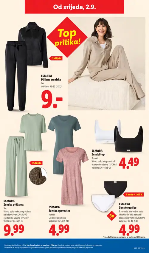Lidl katalog — stranica 43 (vrijedi 31. 08. 2026.–06. 09. 2026.)