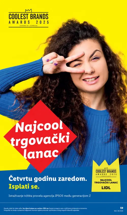 Lidl katalog — stranica 59 (vrijedi 31. 08. 2026.–06. 09. 2026.)