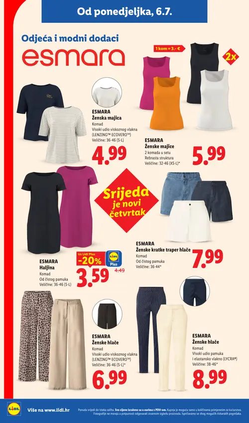Lidl katalog — stranica 27: ESMARA ESMARA Haljina (vrijedi 06. 07. 2026.–12. 07. 2026.)