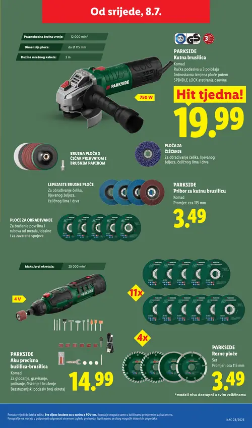 Lidl katalog — stranica 32 (vrijedi 06. 07. 2026.–12. 07. 2026.)