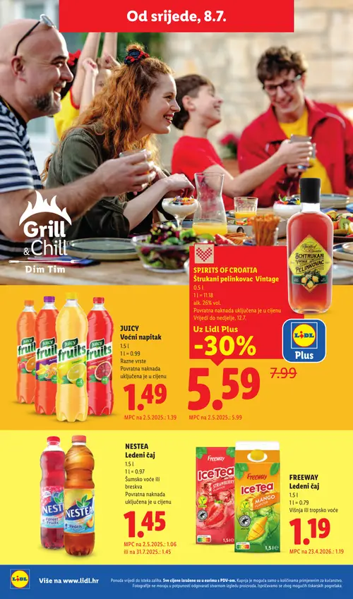 Lidl katalog — stranica 57: SPIRITS OF CROATIA Štrukani pelinkovac Vintage (vrijedi 06. 07. 2026.–12. 07. 2026.)