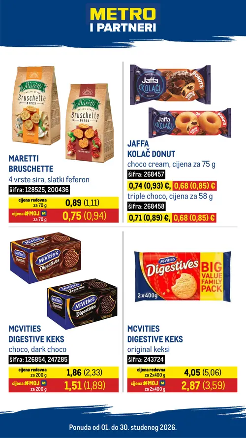 Metro katalog — stranica 1 (vrijedi 01.11.–30.11.2026.)