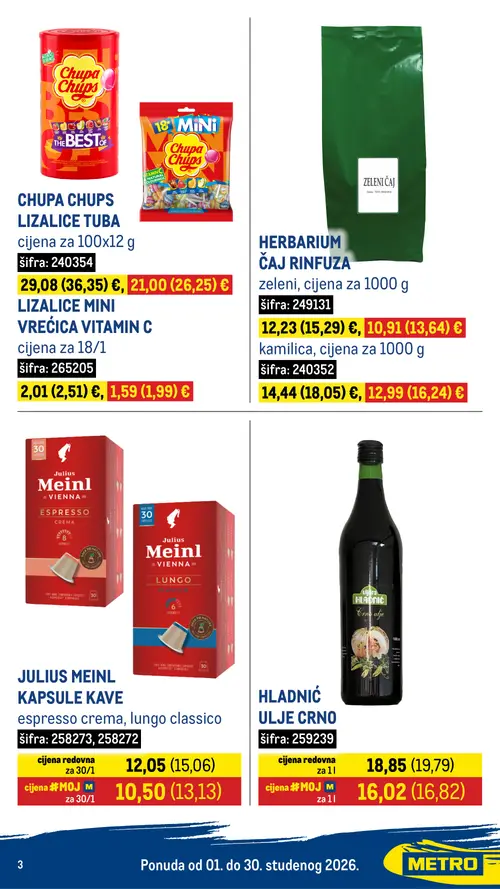 Metro katalog — stranica 3 (vrijedi 01.11.–30.11.2026.)