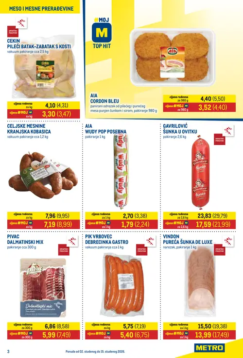 Metro katalog — stranica 3 (vrijedi 02.11.–15.11.2026.)