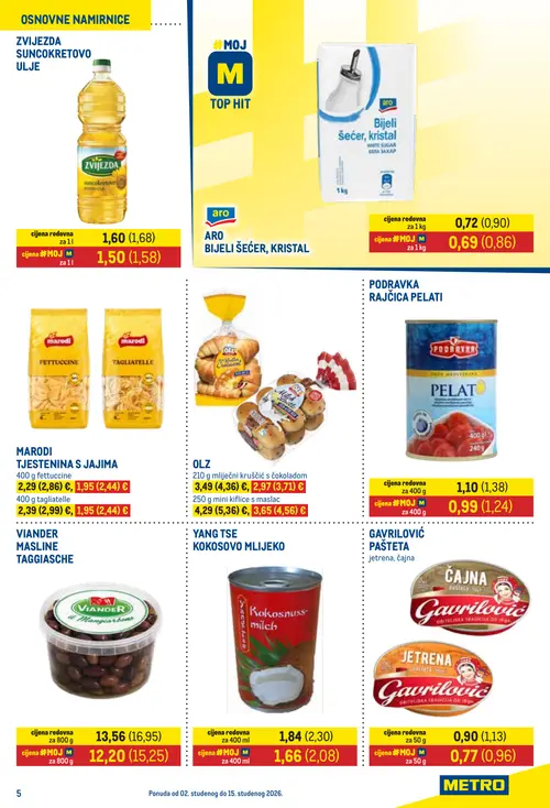 Metro katalog — stranica 5 (vrijedi 02.11.–15.11.2026.)