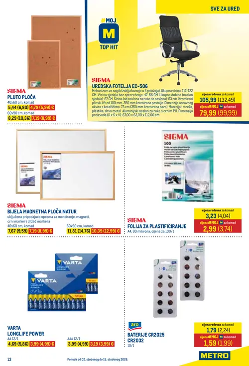 Metro katalog — stranica 9 (vrijedi 02.11.–15.11.2026.)