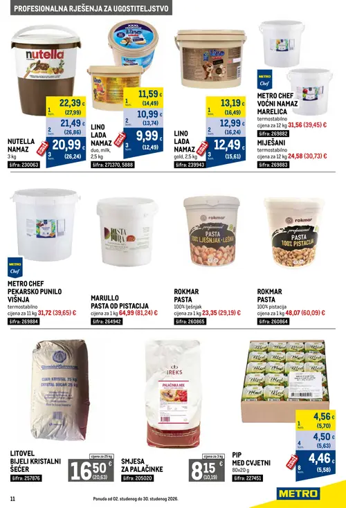 Metro katalog — stranica 11 (vrijedi 02.11.–30.11.2026.)