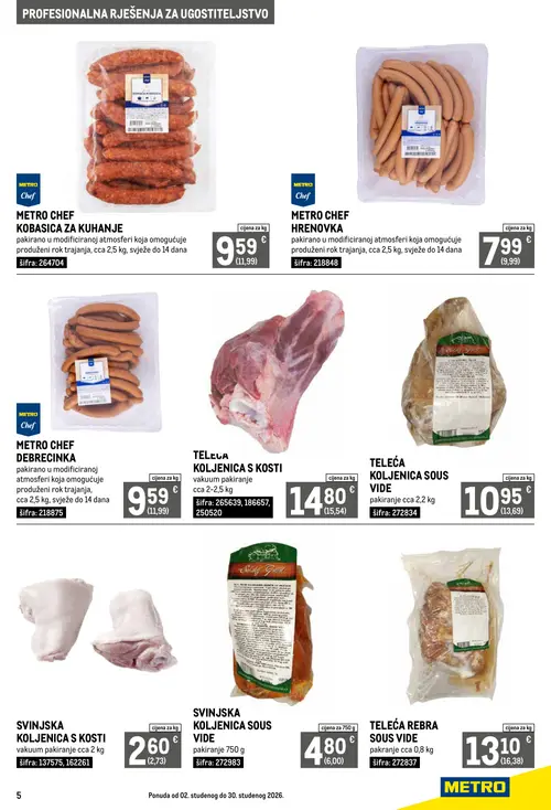 Metro katalog — stranica 5 (vrijedi 02.11.–30.11.2026.)