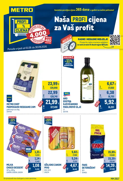 Metro katalog — stranica 1 (vrijedi 01. 09. 2026.–30. 09. 2026.)