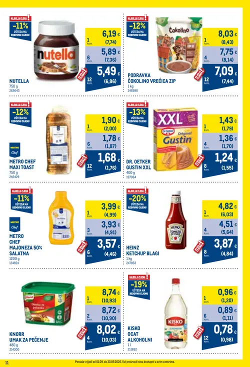 Metro katalog — stranica 11 (vrijedi 01. 09. 2026.–30. 09. 2026.)