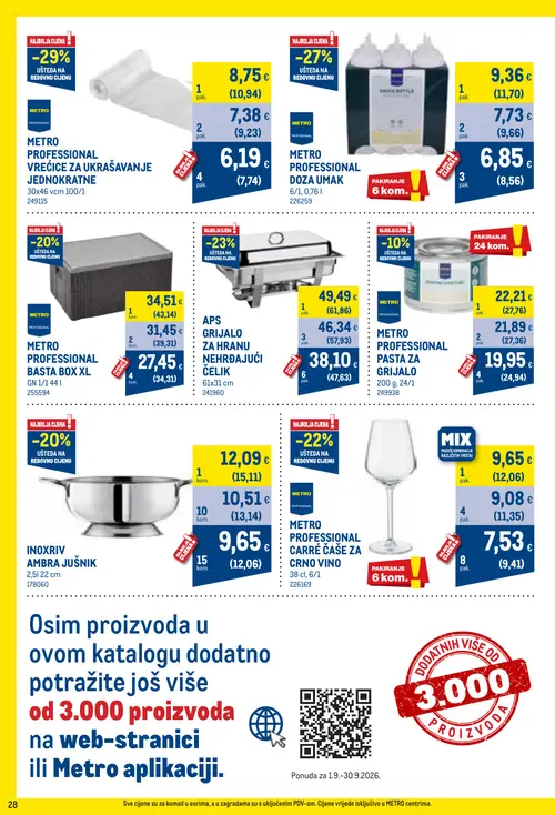 Metro katalog — stranica 28 (vrijedi 01. 09. 2026.–30. 09. 2026.)