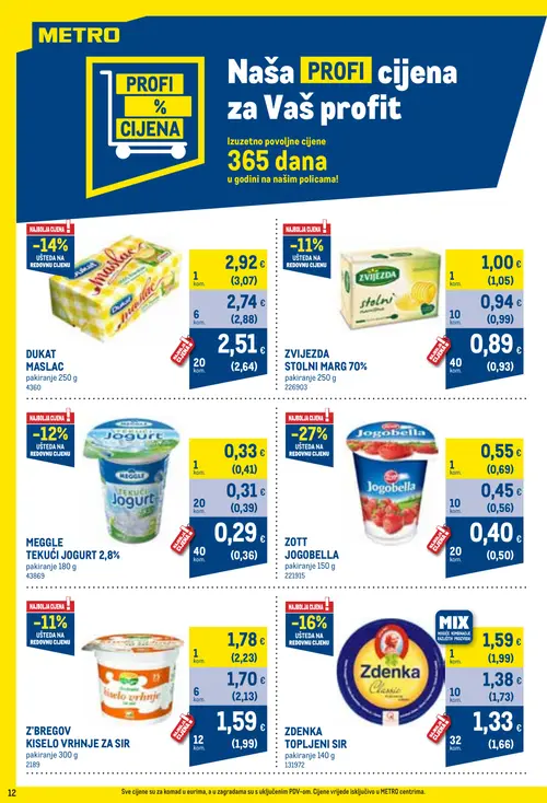 Metro katalog — stranica 12 (vrijedi 01.11.–30.11.2026.)