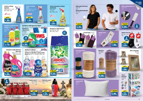 NTL katalog — stranica 11: Okvir za fotografije, Papir za zamatanje, Čarape ženske, Lotto Stopalice Lotto Sort (vrijedi 23. 09. 2026.–29. 09. 2026.)