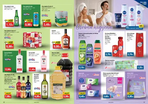 NTL katalog — stranica 10: Pivo svijetlo 5% alk., Pivo svijetlo 4% alk., Pivo svijetlo 4% alk. 4/1, Pivo svijetlo 5% alk. 6/1 (vrijedi 09. 09. 2026.–15. 09. 2026.)