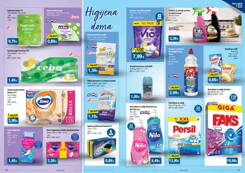 NTL katalog — stranica 11: Ceba Papirnati ručnici 2/1, Ceba Vlažni toaletni papir, Ceba Toaletni papir Economy 10/1, Woosh Vlažne maramice za pod (vrijedi 09. 09. 2026.–15. 09. 2026.)