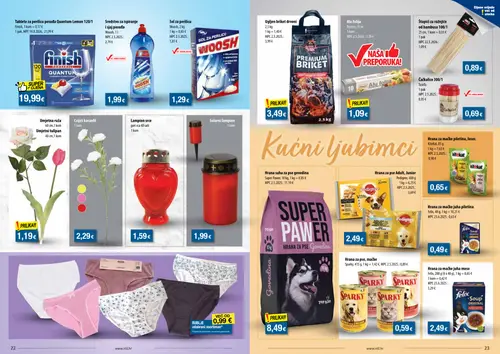 NTL katalog — stranica 12: Solarni lampion, Felix Hrana za mačke juha meso, Super Pawer Hrana suha za pse Govedina, Felix Hrana za mačke juha piletina (vrijedi 02.09.–08.09.2026.)
