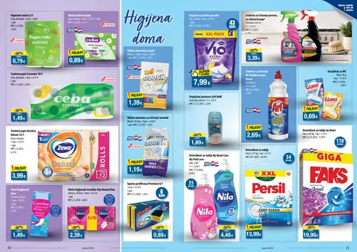 NTL katalog — stranica 11: CleanCode Spužva profilirana Premium 6/1, Nila Deterdžent za rublje My Quick Care, Libresse Ulošci higijenski Invisible Clip Normal Duo, Carefree Ulošci higijenski Aloe (vrijedi 09. 09. 2026.–15. 09. 2026.)