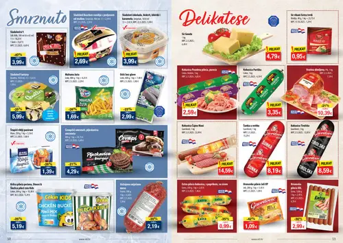 NTL katalog — stranica 6: Sladoled Silk Milk, Jeli Hrenovke pileći Jeli, Extra Hrenovka pileća XXL, Ledo Mahuna žuta (vrijedi 09. 09. 2026.–15. 09. 2026.)