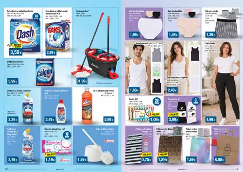 NTL katalog — stranica 10: Mr. Muscolo Sredstvo za čišćenje kamenca i hrđe, Vileda Turbo mop box, Gače ženske duboke, Lotto Čarape Lotto 3/1 (vrijedi 30.09.–06.10.2026.)