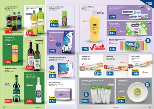 NTL katalog — stranica 10: Femme Ulošci higijenski Night Normal, Domeo Papir za pečenje, Femme Ulošci higijenski Super Ultra Wings, Domeo Aluminijska folija (vrijedi 07.10.–13.10.2026.)