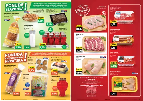 NTL katalog — stranica 5: Cekin Batak pileći podložak*, Lampioni suza 8/1, Šljiva, Svinjski vrat SK (vrijedi 07.10.–13.10.2026.)