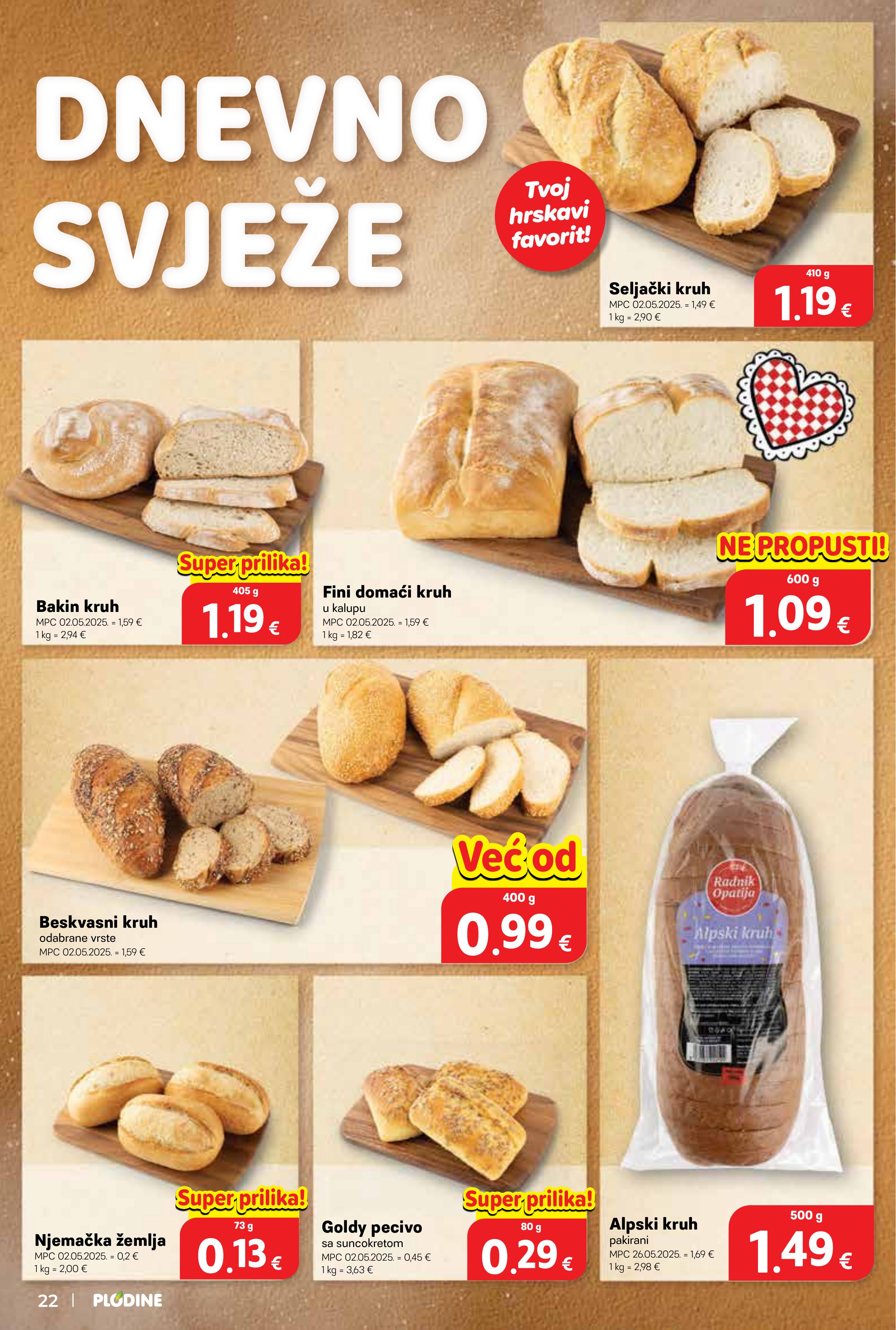 Plodine katalog — stranica 22 (vrijedi 03. 06. 2026.–09. 06. 2026.)