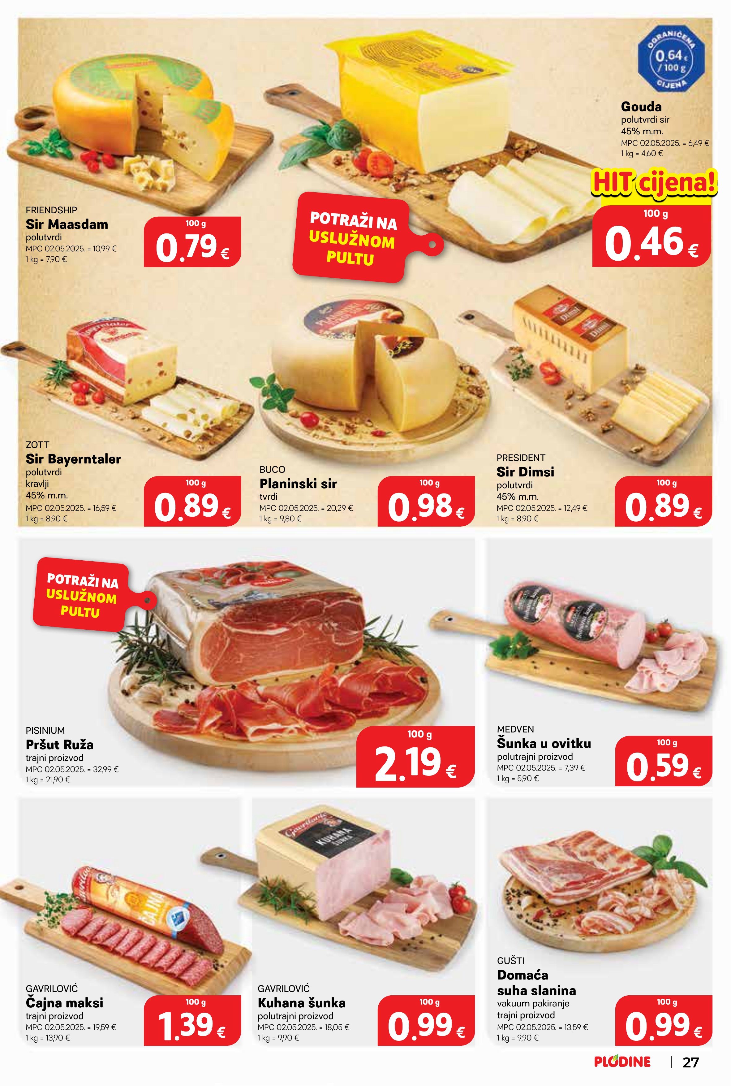Plodine katalog — stranica 27 (vrijedi 03. 06. 2026.–09. 06. 2026.)