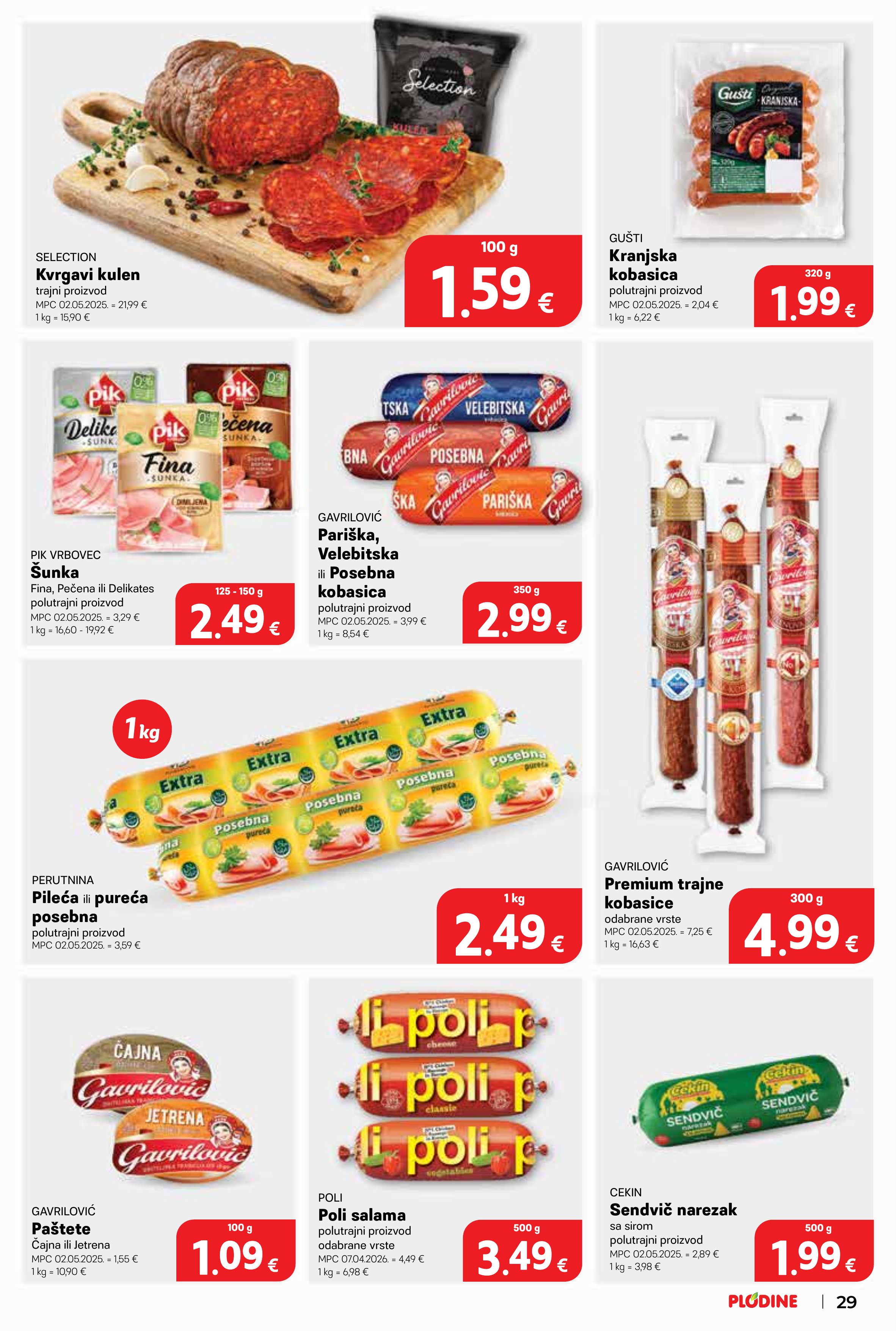 Plodine katalog — stranica 29 (vrijedi 03. 06. 2026.–09. 06. 2026.)