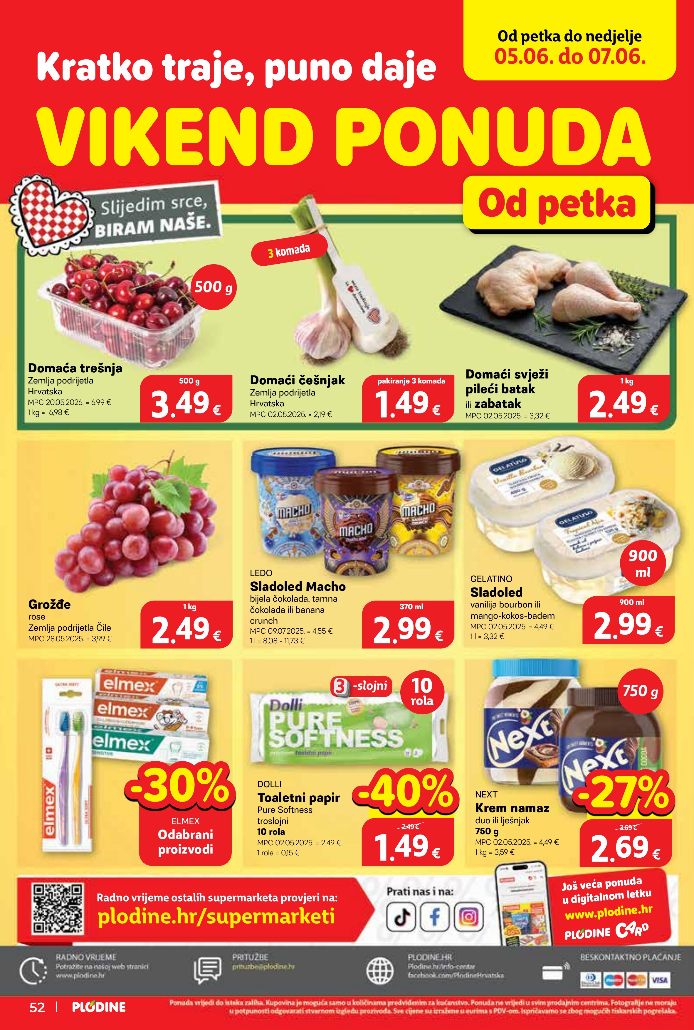 Plodine katalog — stranica 52 (vrijedi 03. 06. 2026.–09. 06. 2026.)