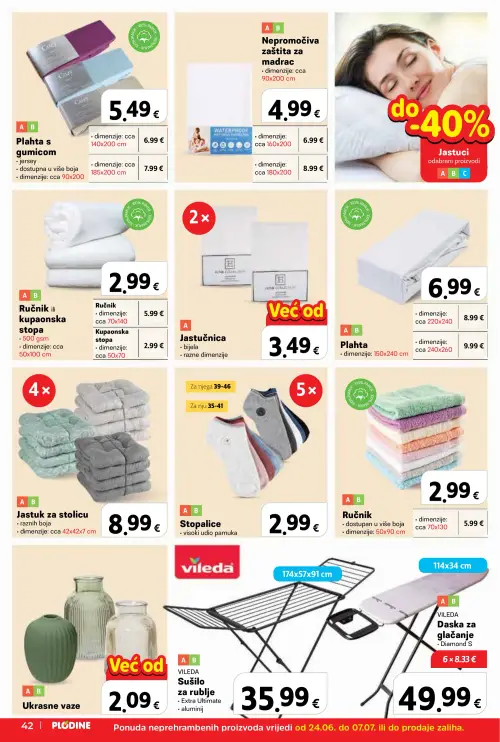 Plodine katalog — stranica 42 (vrijedi 24. 06. 2026.–30. 06. 2026.)